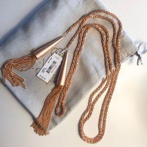 Kendra Scott Phara Necklace in Rose Gold